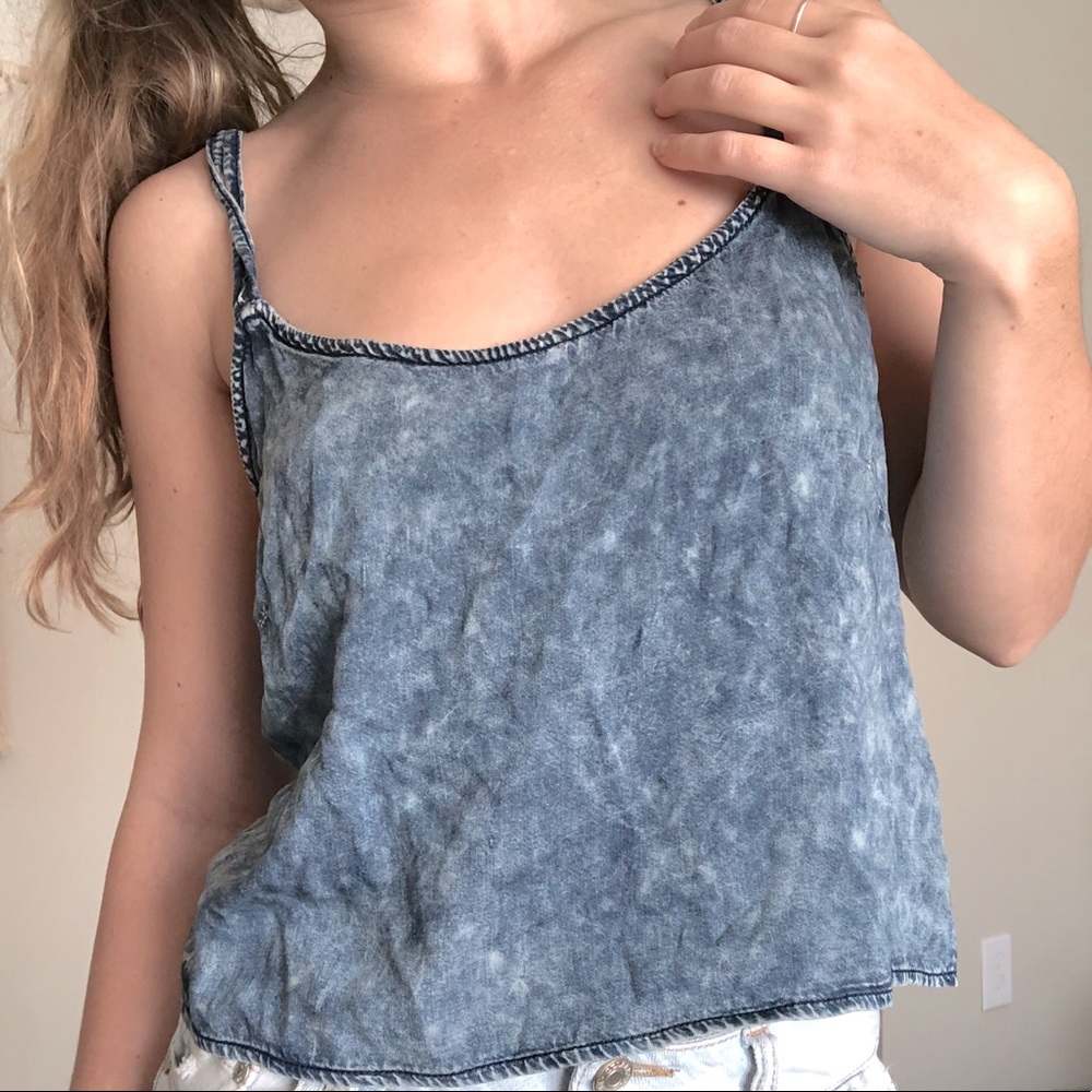 Forever21 Jean pattered Tank Top